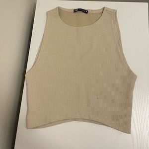 Zara Mock Neck Tank Top